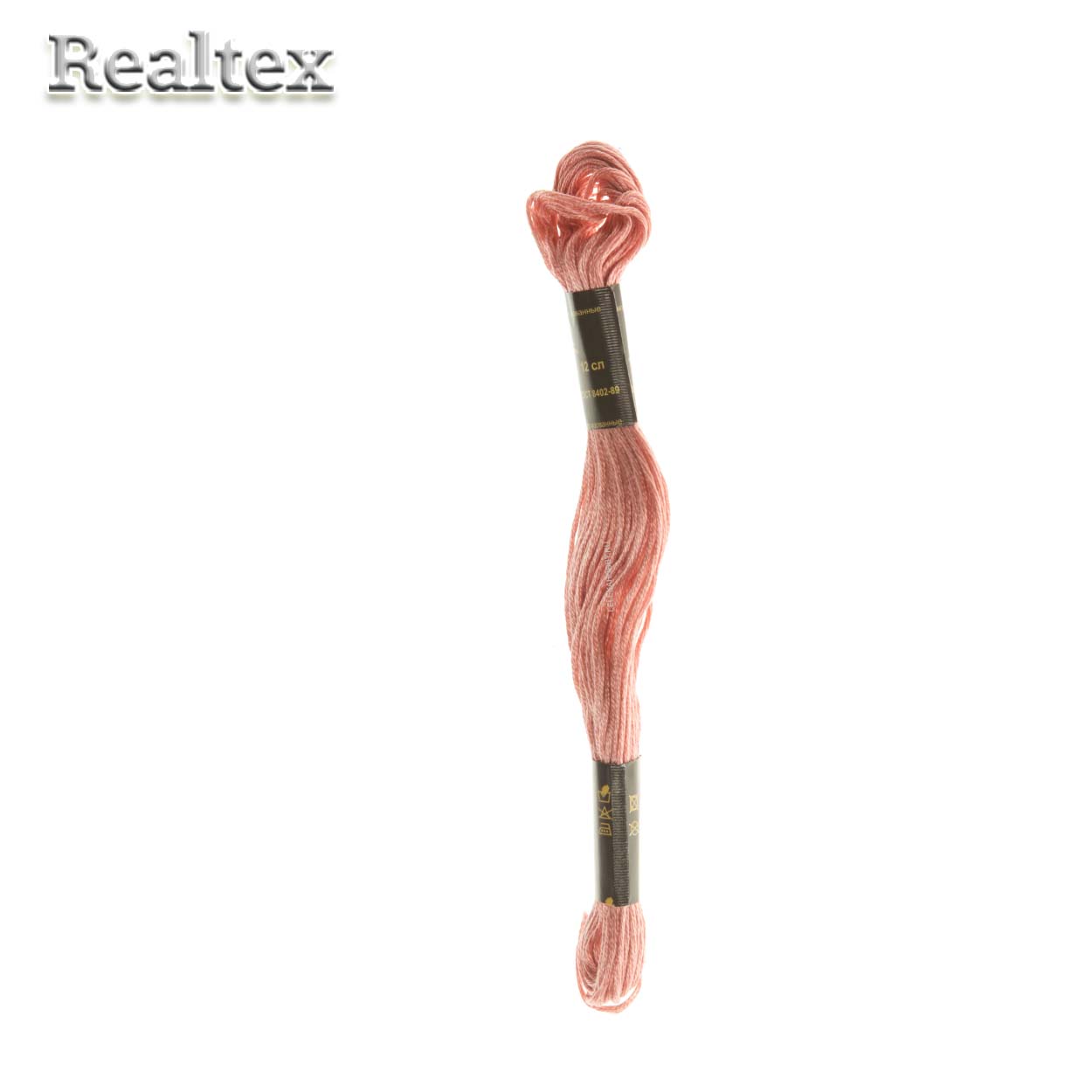 Нитки мулине С/Пб (12шт*10м) цв.5602 гр.розовый