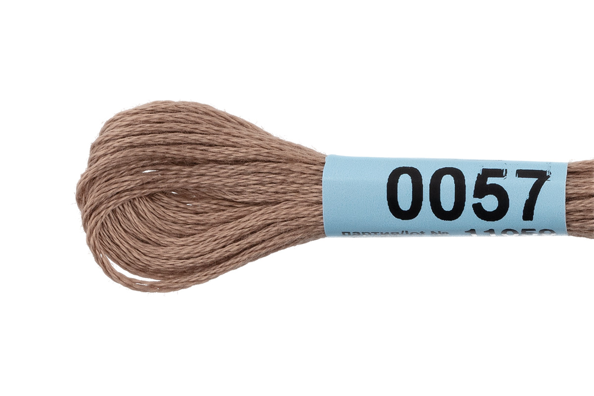 Мулине "Гамма" цв.0057 серо-бежевый