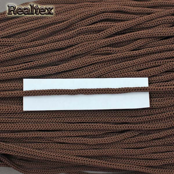 Шнур полипропиленовый 5мм цв.коричневый №21