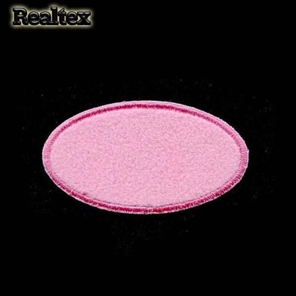 Термоаппликации 013Ф "Овал" цв.розовый 