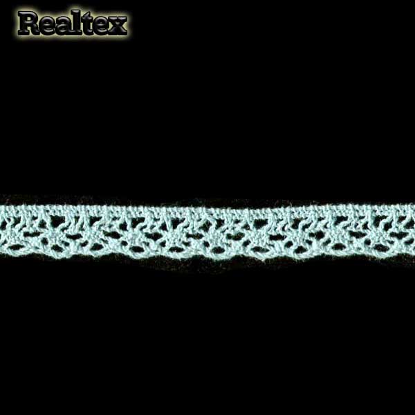 Кружево вязаное  13мм 13.01.085 цв.19 мята