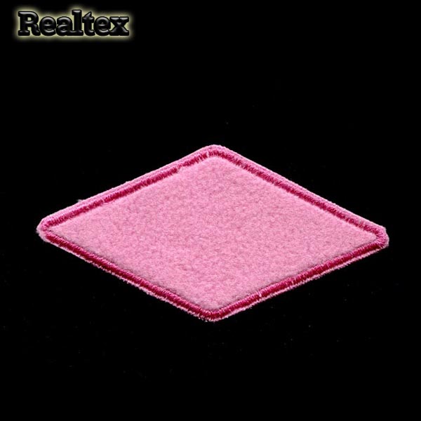 Термоаппликации 015Ф "Ромб" цв.розовый