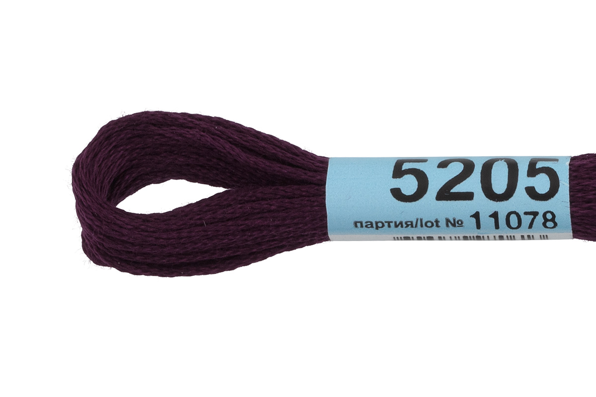 Мулине "Гамма" цв.5205 т.т.фиолетовый