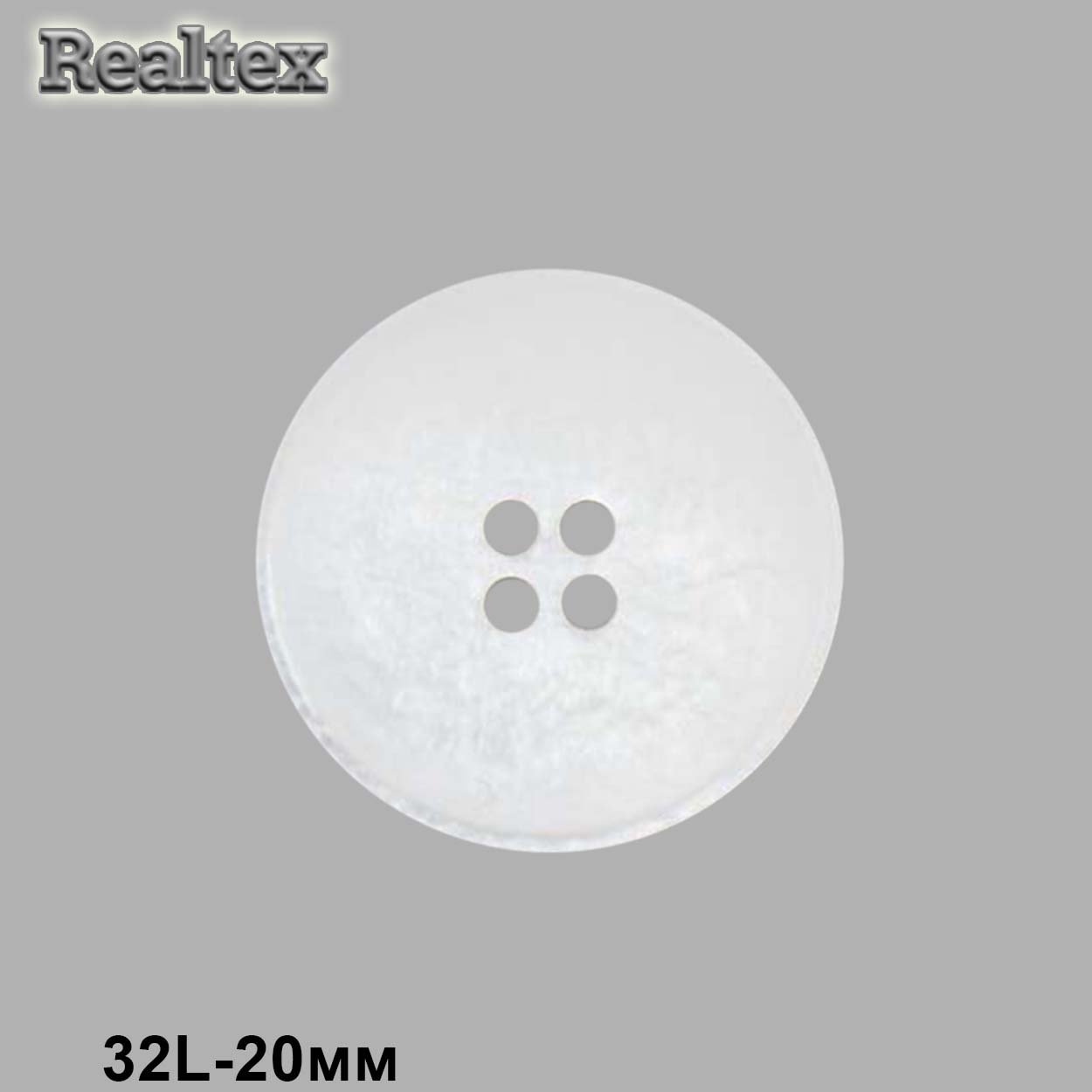 Пуговицы CB 3615 32L (72шт) цв.Wht-01 