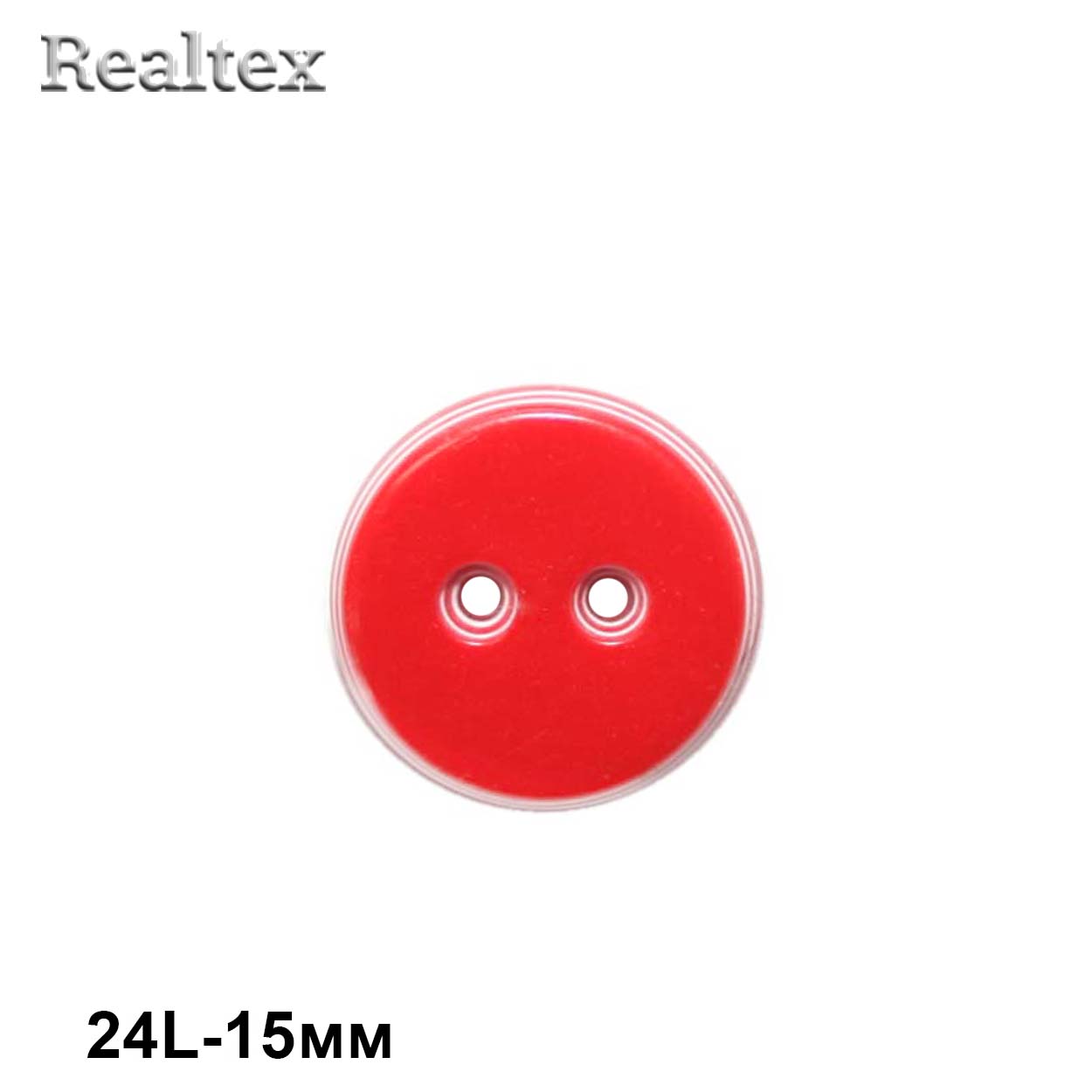 Пуговицы CB 0235 24L (144шт) цв.Red 