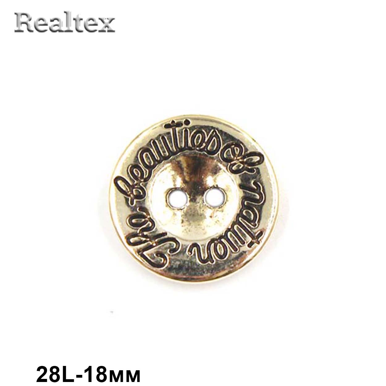 Пуговицы LA 1725 28L цв.AG