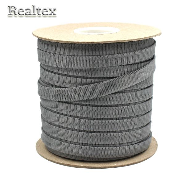 Шнур плоский 06с2341 14мм цв.012 серый