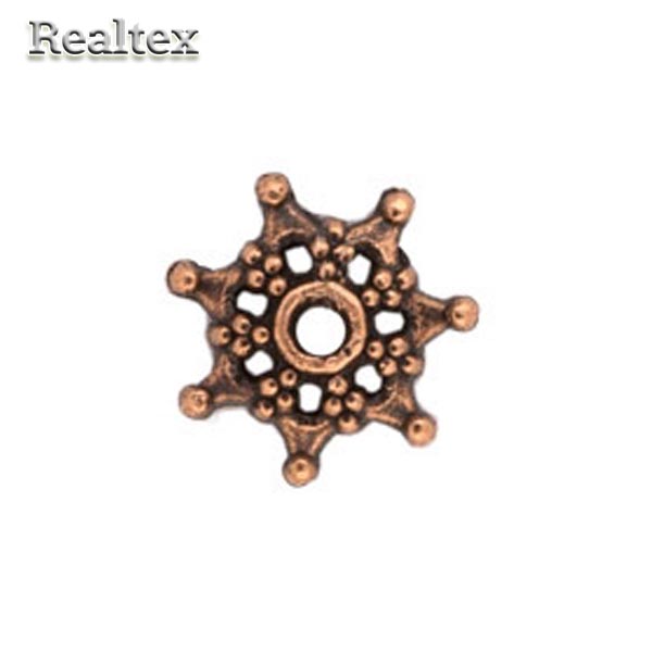 Розетка для бус "Zlatka" MFR-06 цв.античная медь