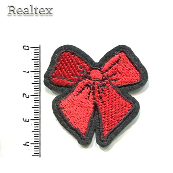  Термоаппликации детские Реалтекс S-2790 "Бант" цв.красный