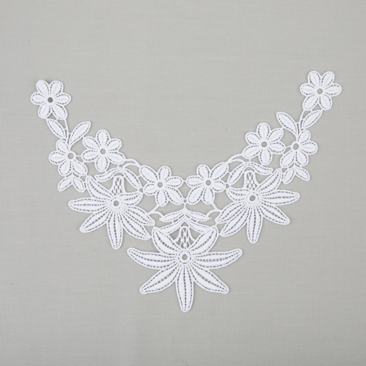 Кружевная вставка GIC-23-01 "Gamma" 170мм цв.белый