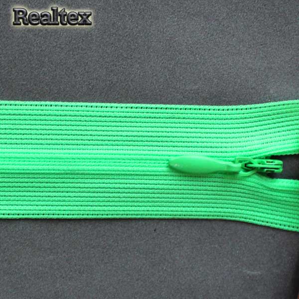  Молния потайная Т.3 20см цв.241 св.зеленый