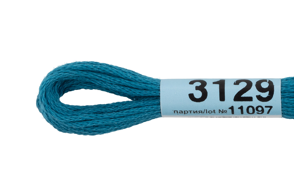 Мулине "Гамма" цв.3129 мор.волна