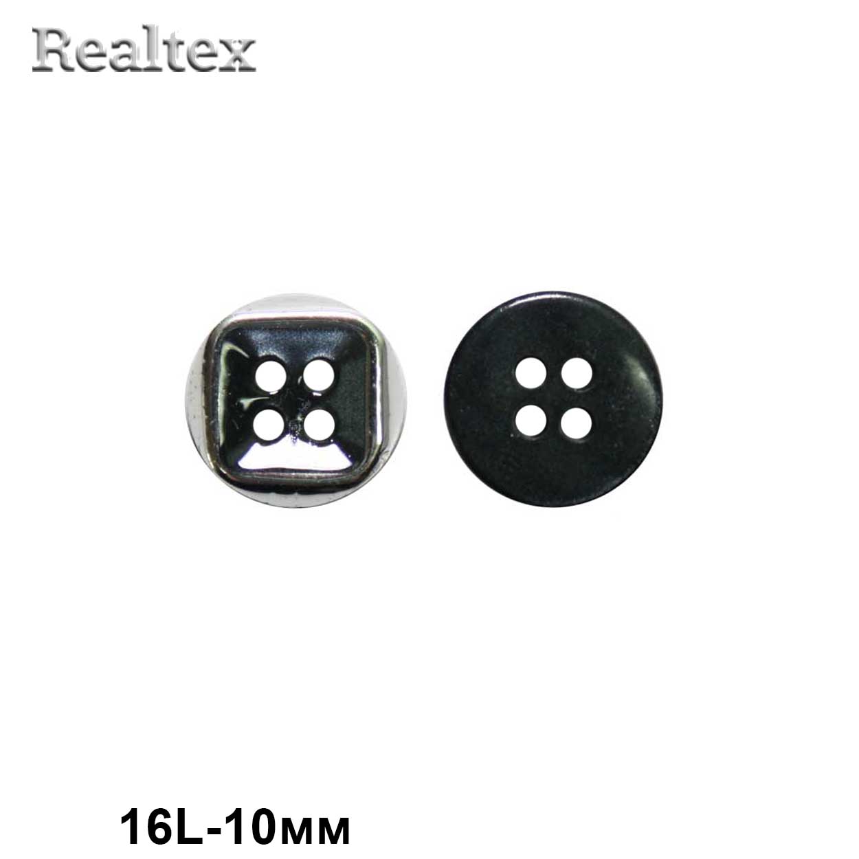 Пуговицы CB PM-05 16L (72шт) цв.Black