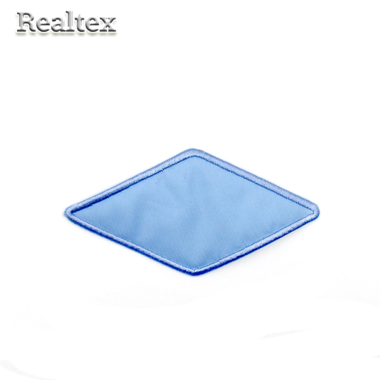 Термоаппликации 015 "Ромб" цв.голубой 