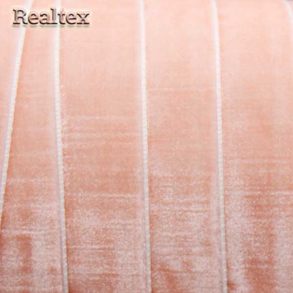 Лента бархатная УТ 20мм цв.8532 светло-персиковый