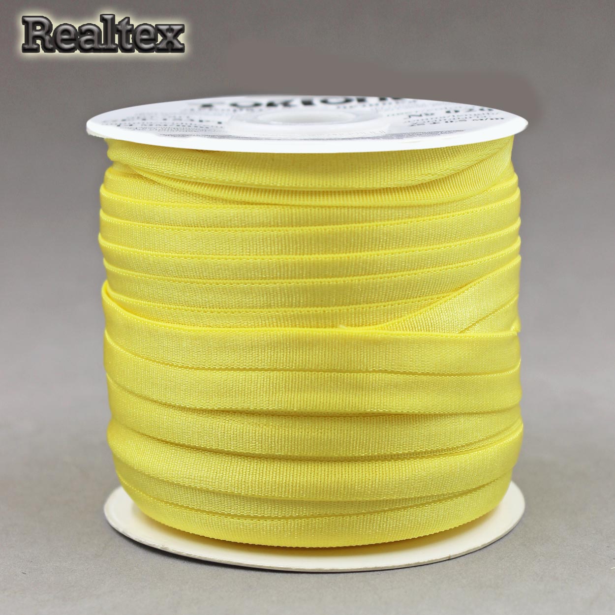 Косая бейка стрейч GET-153PT 14мм (25м) цв.020 желтый