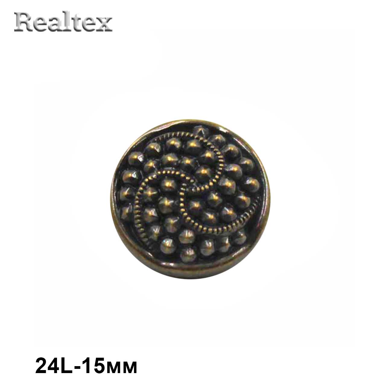 Пуговицы LA 1378 24L (72шт) цв.OB 