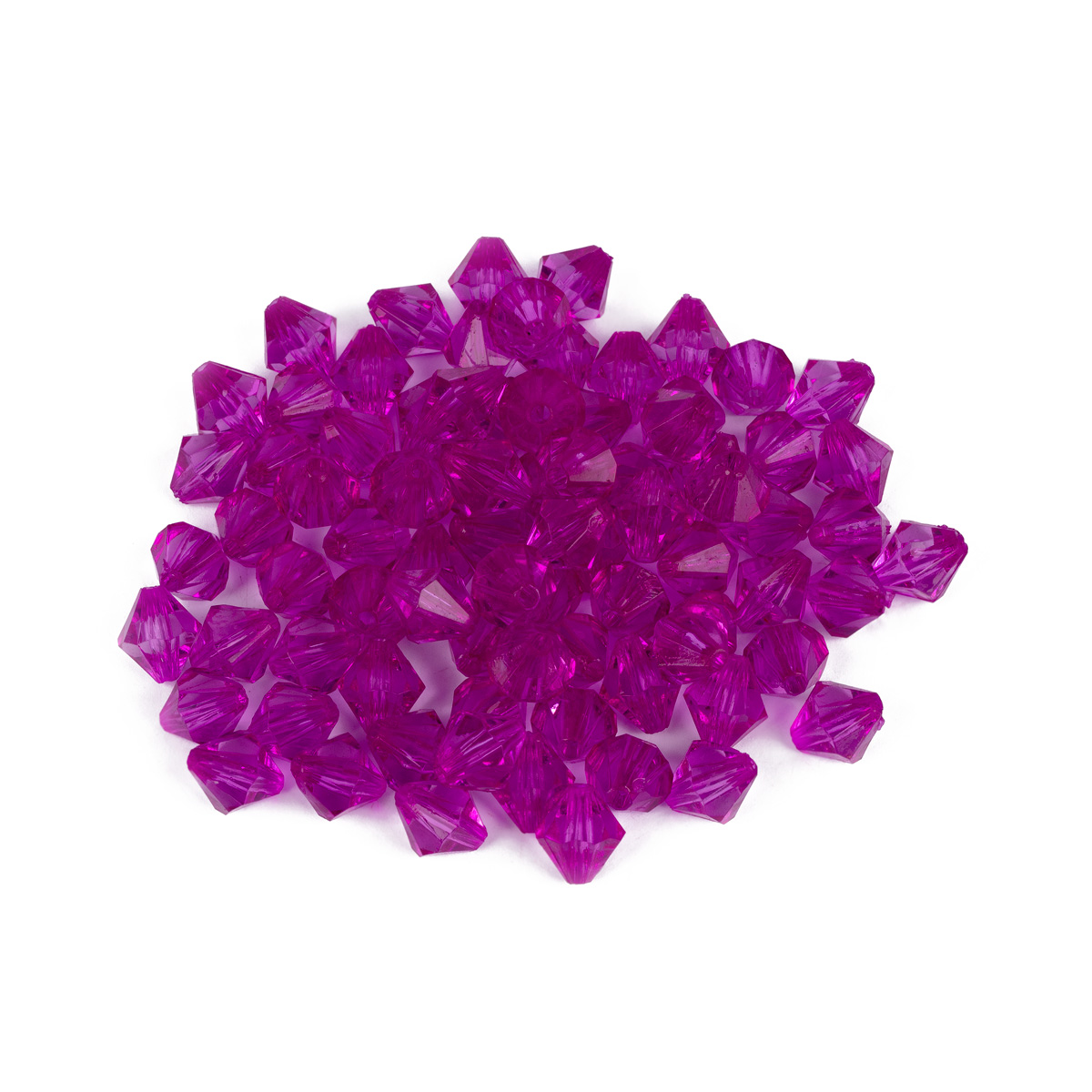 Бусины акриловые ARO-1 "Zlatka" 9*10мм (25гр) цв.157 фиалковый