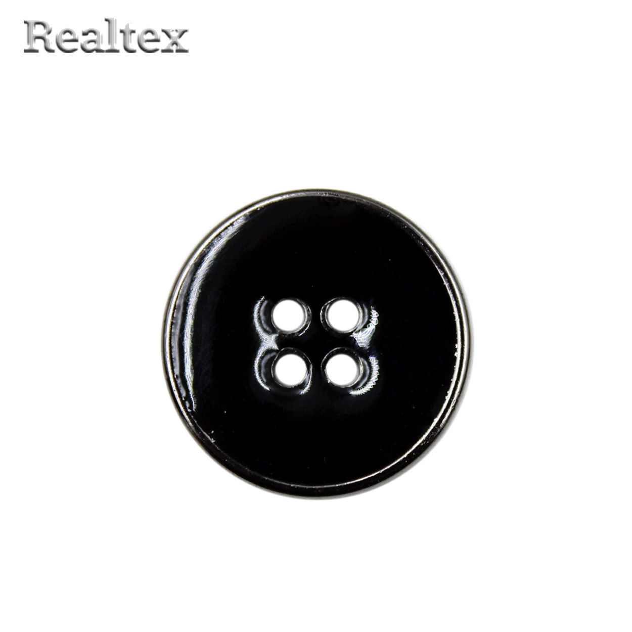 Пуговицы RB z-93 36L (12шт) цв.Black/P