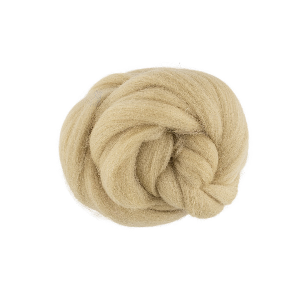 Шерсть для валяния TFS-050 полутонкая (50гр) цв.0190 песочный