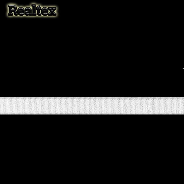  Резинка для бретелей  Realtex  8мм цв.белый