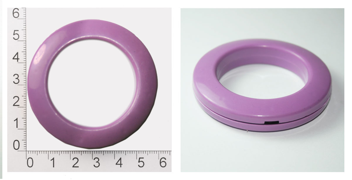 Люверсы для штор 45мм цв.сиреневый 