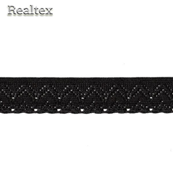 Резинка бельевая 21мм 5681 цв.чёрный