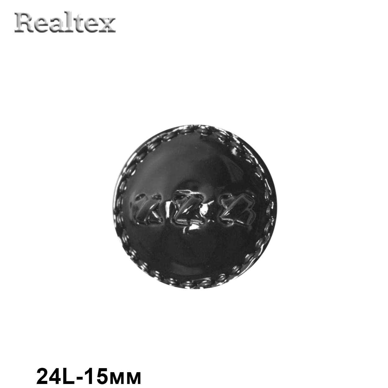 Пуговицы LF 0943 24L (72шт) цв.BLK-17