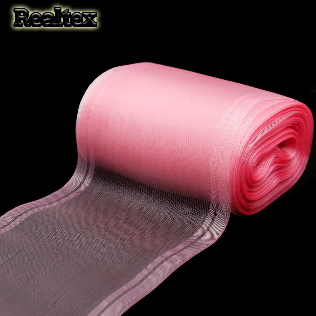 Лента капроновая 110мм с3504г17 цв.05 розовый