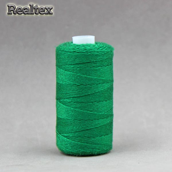 Нитки п/э 20/S3 "Micron" (200ярд) цв.215 зеленый