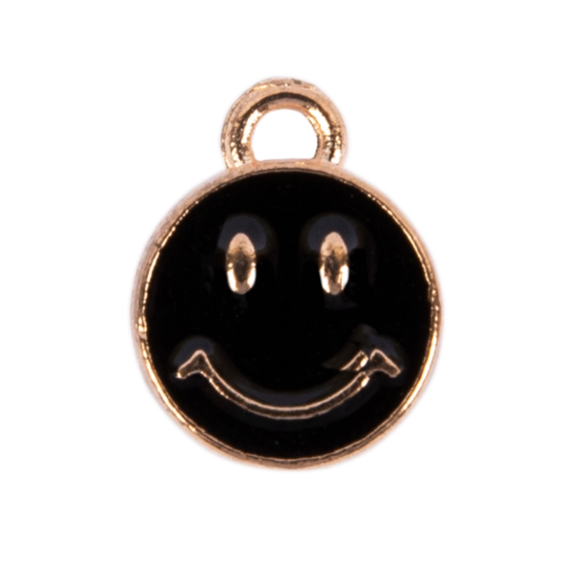 Подвеска "Zlatka" MFG №33  "Смайлик" 9*12мм (2шт) 