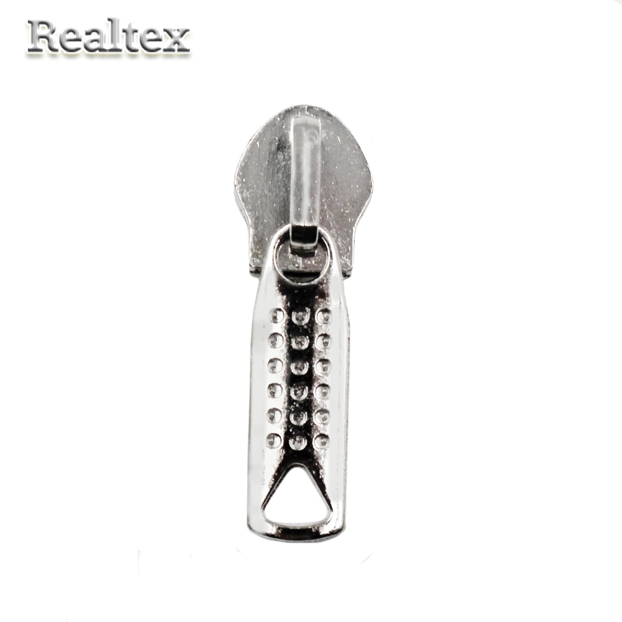 Бегунок Т.10 неавтомат для метражной витой молнии 8872 цв.никель