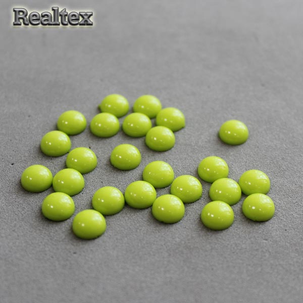 Полу-бусы 27314 8мм (50шт) цв.зеленый