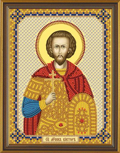 Набор для вышивания бисером НС С 6109 "Св.Мч. Виктор"