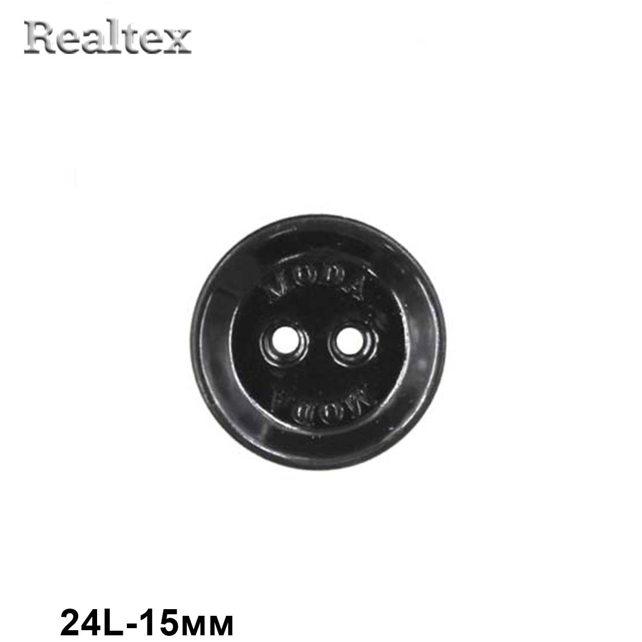 Пуговицы CN A086 24L (72шт) цв.Blk-200