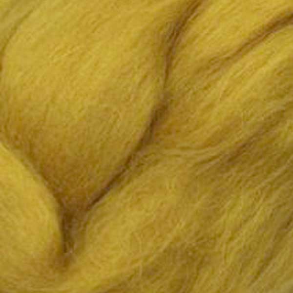 Шерсть для валяния "Камтекс" полутонкая (50гр) цв.033 горчица
