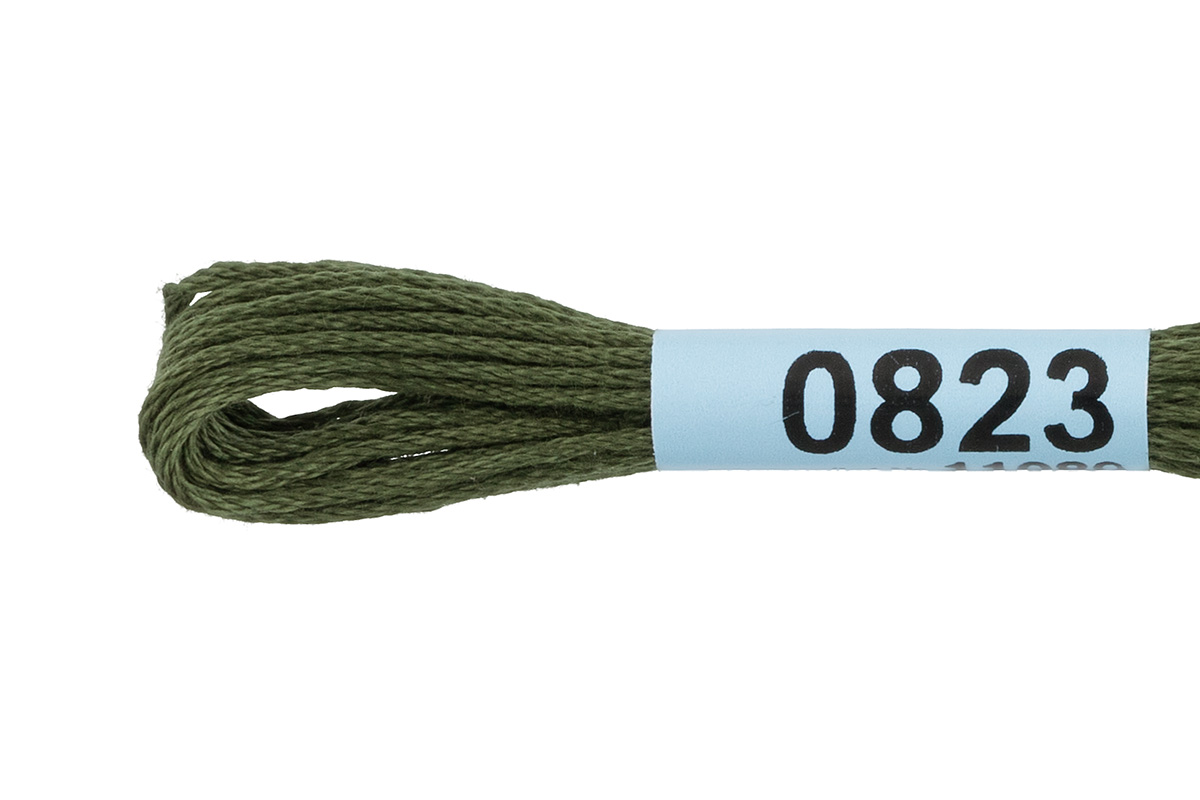 Мулине "Гамма" цв.0823 т. хаки