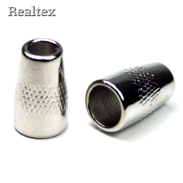 Наконечник металлический 0305-5020 (10шт) цв.никель 