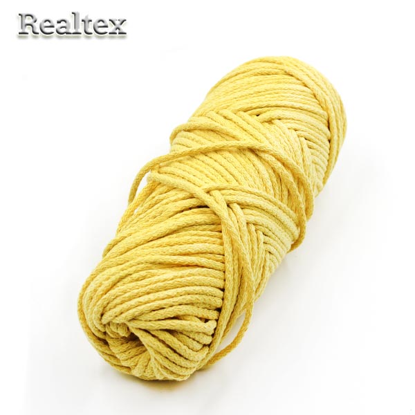 Шнур ХБ 5мм цв.026И жёлтый