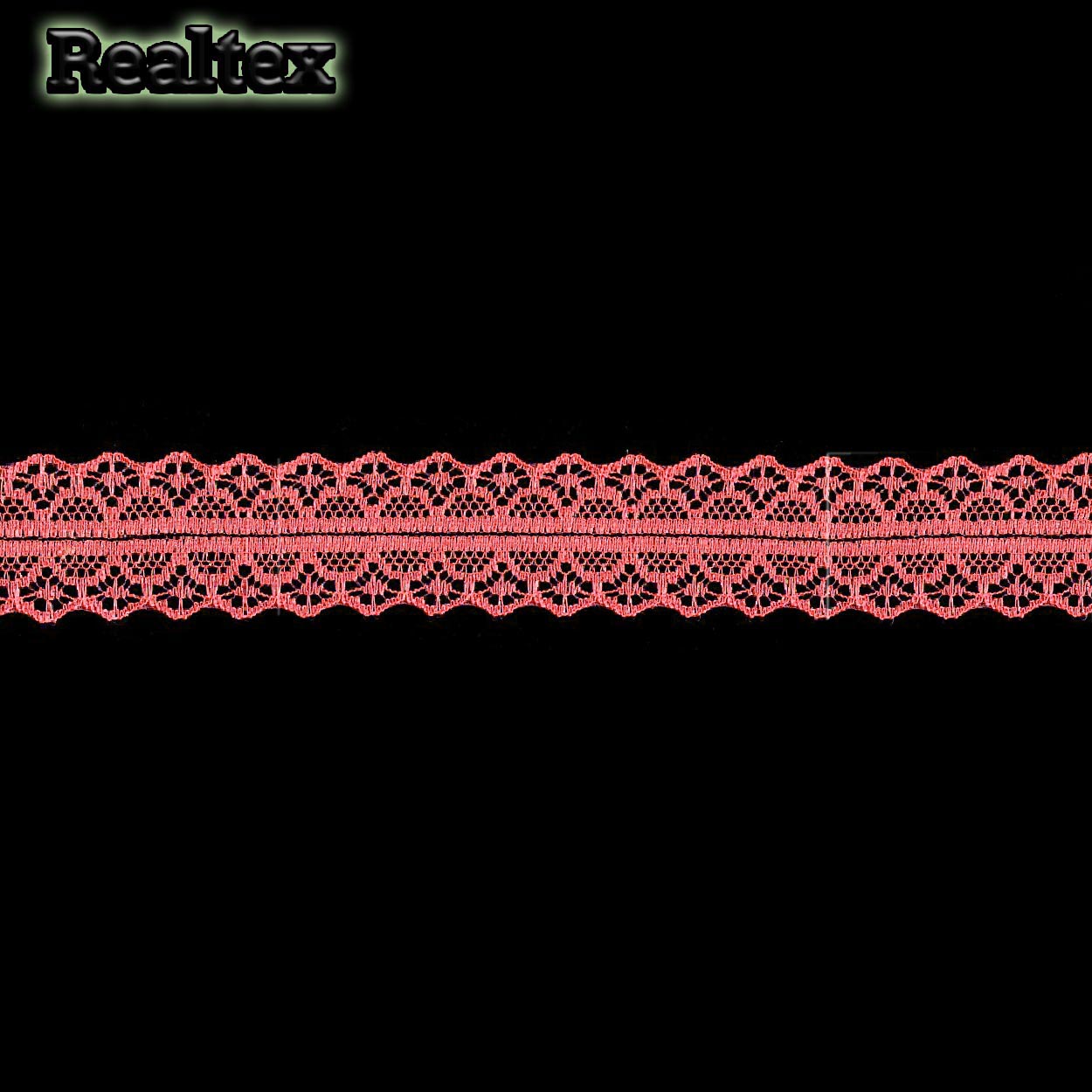 Кружево капроновое  30мм TBY 1659-1 (27,4м) цв.221 персиковый