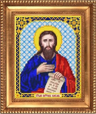 Рисунок на ткани бисером "Благовест" И-5169 "Наум"