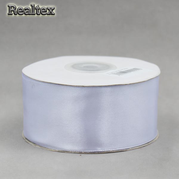 Лента атласная 38мм Realtex (32.9м) цв.089 бледно-сиреневый