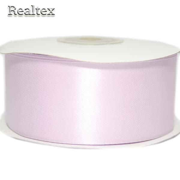 Лента атласная 38мм Realtex (32.9м) цв.183 бледно-сиреневый