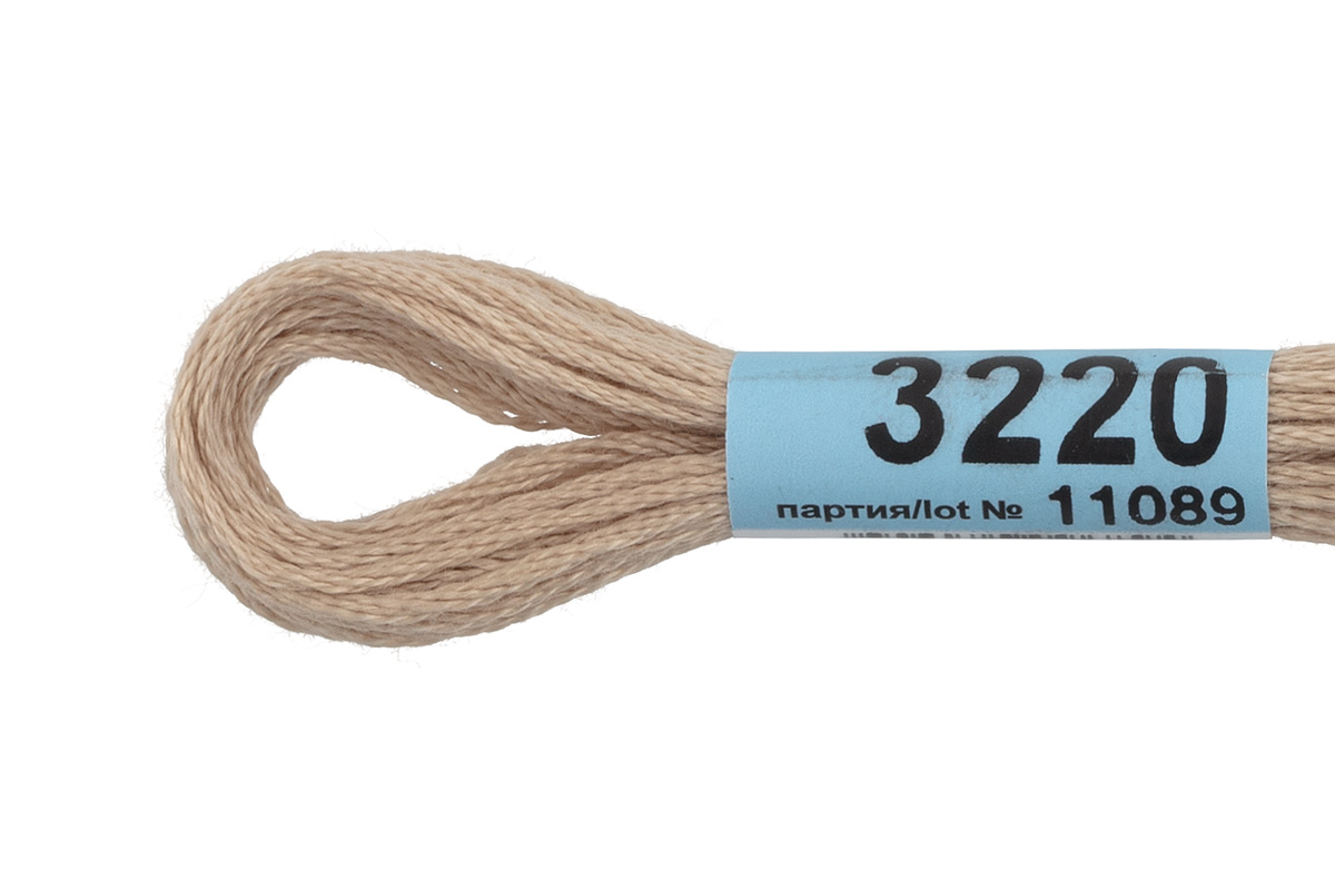 Мулине "Гамма" цв.3220 бежевый 