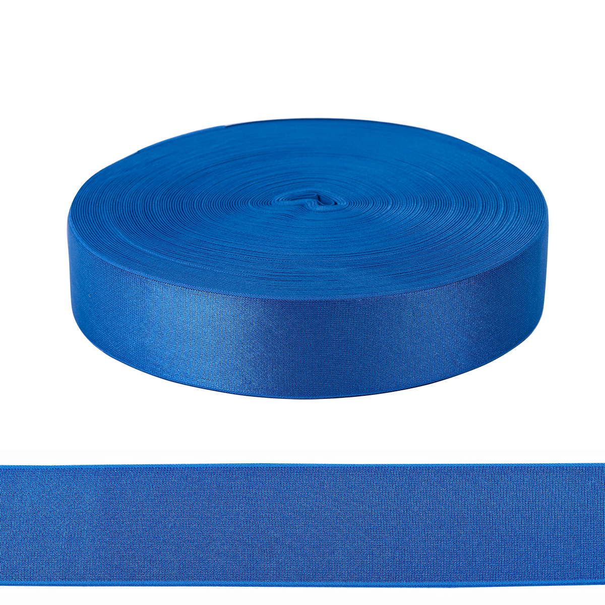 Резинка тканная 40мм TBY 33729 для мужского белья цв.кобальт