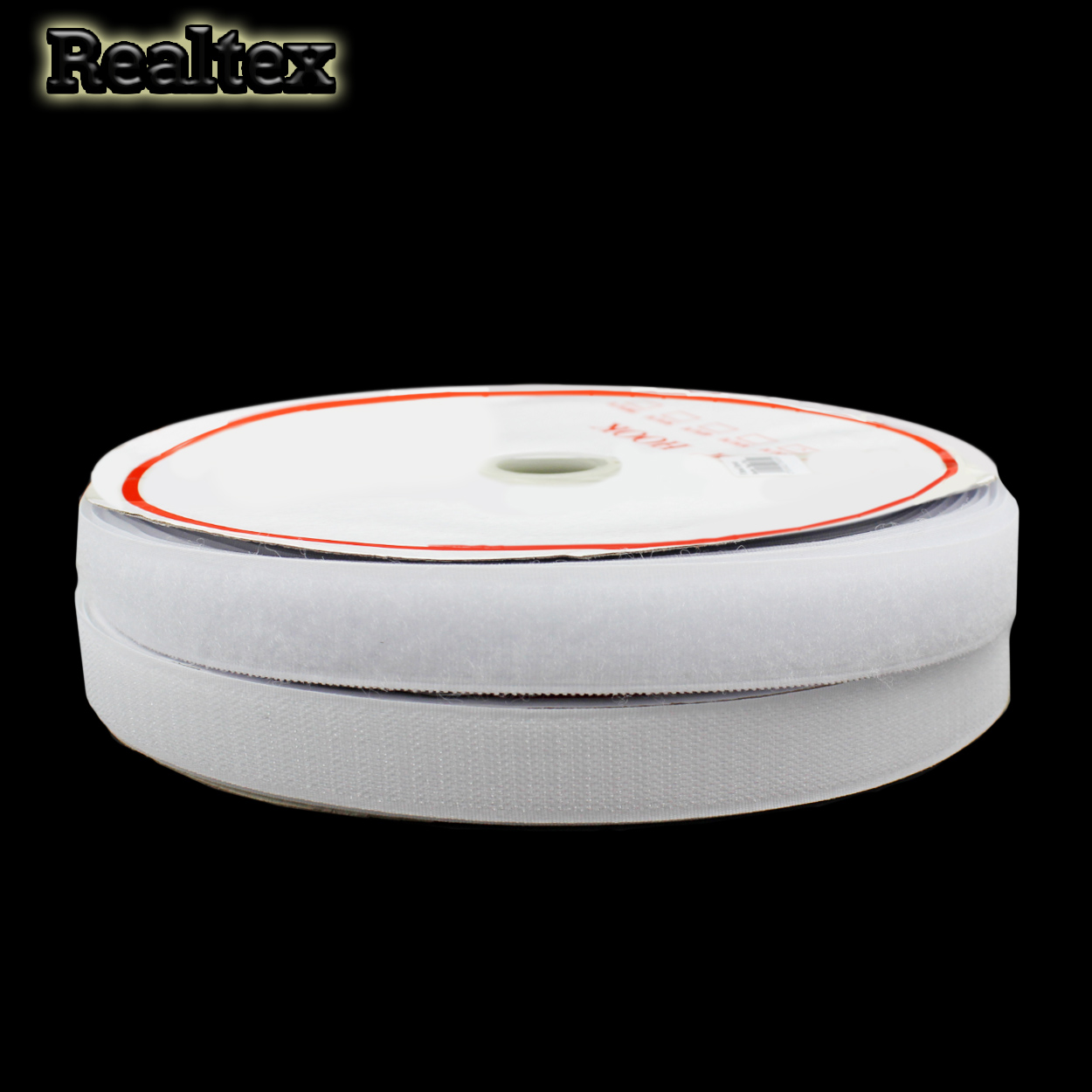 Липучка  Реалтекс 25мм цв.белый
