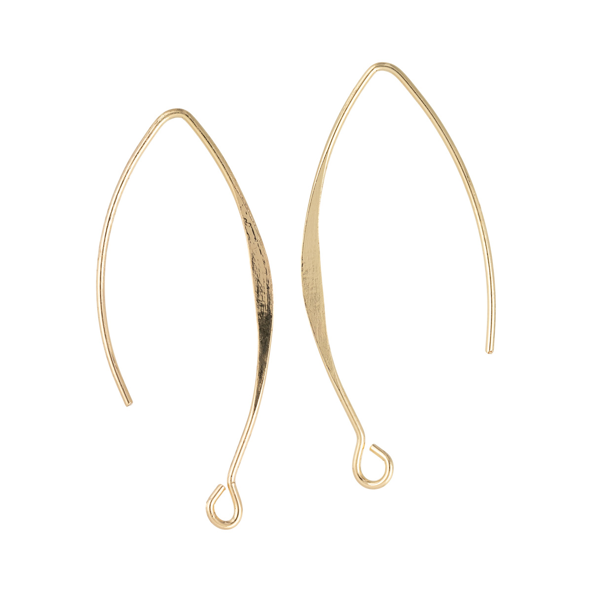 Швензы для серег "Zlatka" FMK-H07 (2шт) цв.02 золото