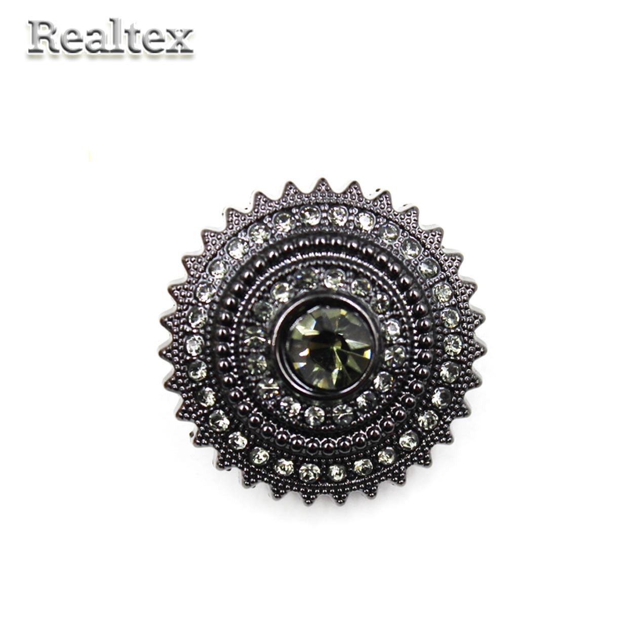 Пуговицы ME 646 40L (12шт) цв.Pewter