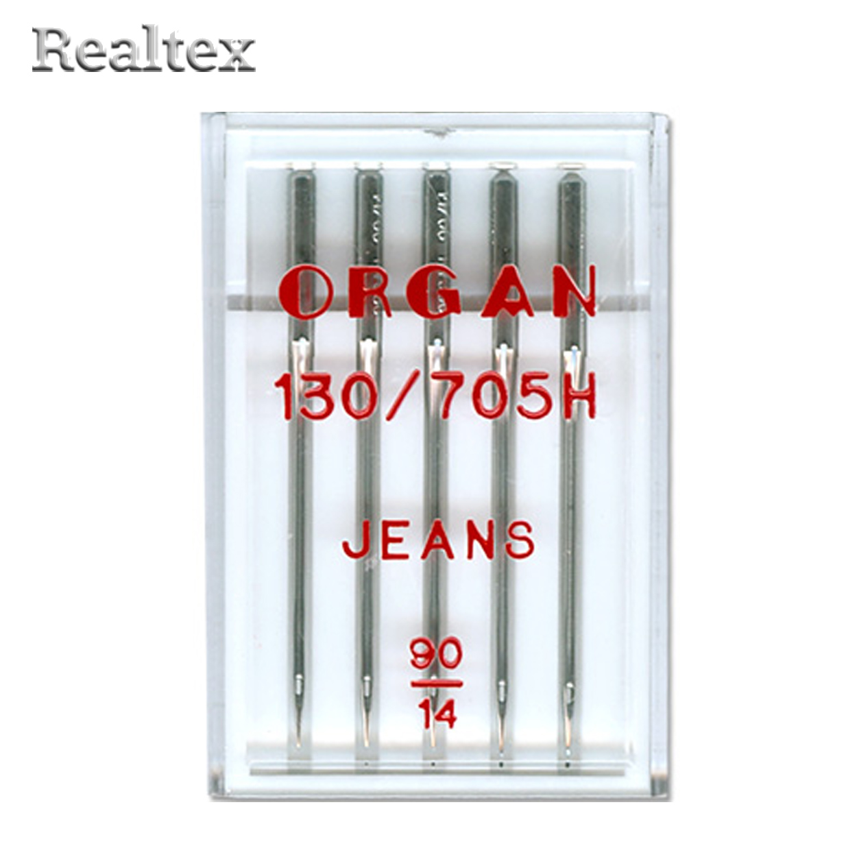 Иглы БШМ ORGAN для джинсы №90 в пенале