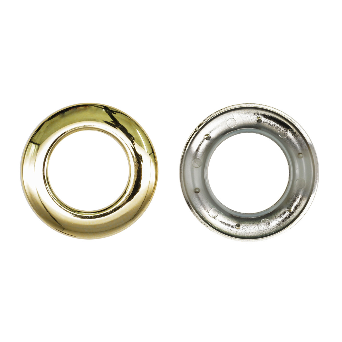 Люверсы для штор 25мм цв.№02 золото металл